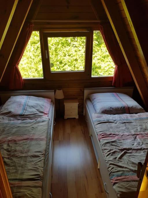 Nurdachhaus Mit Kaminofen Und Grossem Grundstueck Villa Faßberg Екстериор снимка